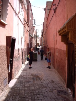 les ruelles de la médina